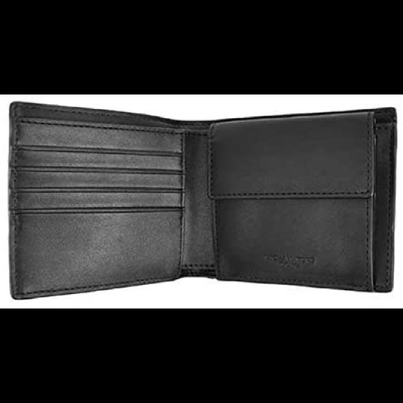 New Michael Kors Mens Wallet 8 Card Slot w/  Removable ID Case Authentic - Picture 2 of 3